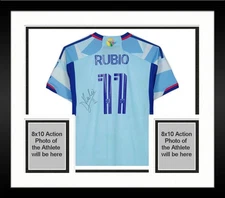 Framed Diego Rubio Colorado Rapids Signed Match-Used #11 Jersey '23 MLS Season-M