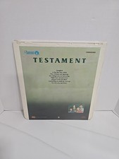 Testament 1983 CED VideoDisc Paramount Nuclear Disaster William Devane SEALED