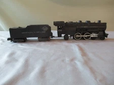 American Flyer 21160 4-2-2 Locomotive with Reading Lines Tender. NOT Running