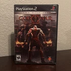 God of War Black Label (Sony PlayStation 2, 2005) Complete in Box