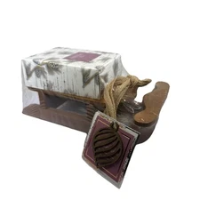 Wendy Bellissimo Xmas Sled Gift Set Scented Milled Soap Warm Spiced Berry - New