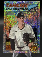 2026 Topps Heritage Sparkle Rookie Cam Schlittler Yankees #222 Baseball