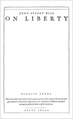 ON LIBERTY by John Stuart Mill Paperback Self Help Business