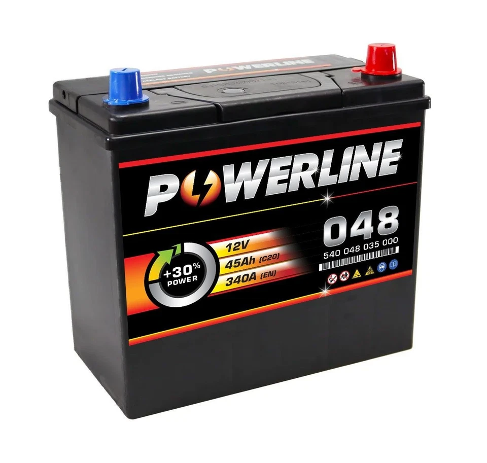 Battery fits HONDA CIVIC 048 340A 45Ah 4Yr Warranty 235x128x225 Quality - Image 2 of 4