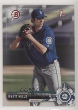 2017 Bowman Draft Wyatt Mills #BD-14 3a3
