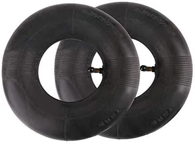 CHJIEJIE Pneu de Chambre à Air 2 PièCes SéRies 4.10/3.50-4 Pouces pour Diable, Chariot, C