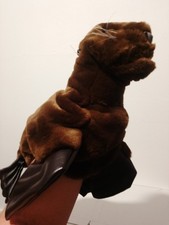Folktails Handpuppe für Bauchredner WALROSS Super realistisch RIESIG 47cm
