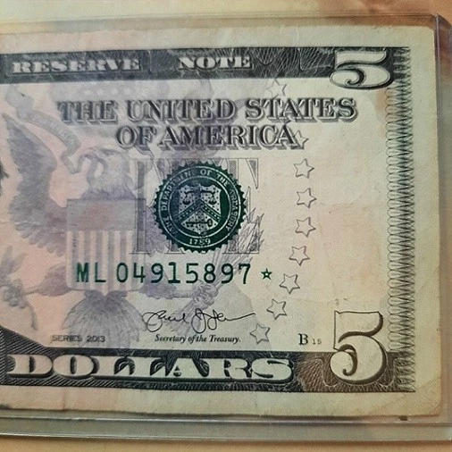 Circulated $5 2013 US Federal Reserve Small Notes for sale | eBay