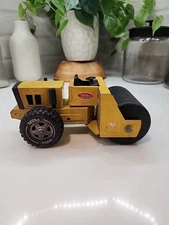 Vintage USA Mighty TONKA Road Roller Yellow All Complete Ready For Restore