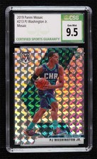 2019 Panini Mosaic Rookies Silver Prizm PJ Washington Jr CSG 9.5 Gem Mint 0ld5