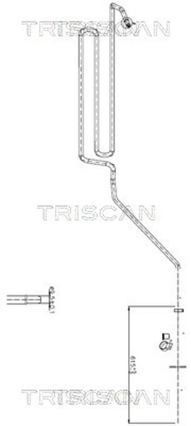 Triscan Hydraulikschlauch Lenkung 8516 16013 FüR Ford Focus 1 DAW DBW Turnier-image