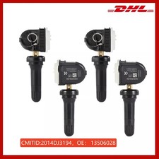 4 Stück RDKS Reifendrucksensor TPMS Sensor Für Opel Astra J K Corsa D E 13506028