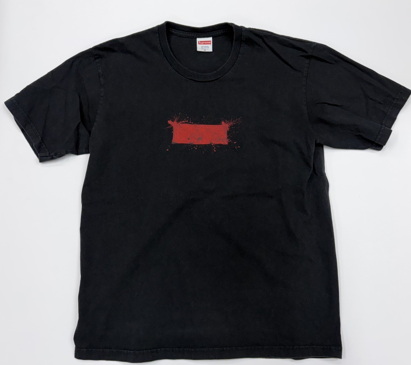 Supreme x Ralph Steadman Box Logo Tee SS22 Black MEDIUM (M) FW22 EUC
