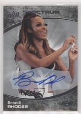 2021 Upper Deck AEW Spectrum Auto Eden Stiles Brandi Rhodes #69 Auto 06gy