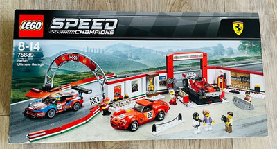 Lego Speed Champions 75889 Ferrari Garage Ferrari 250 GTO Ferrari 488 GT NEU OVP