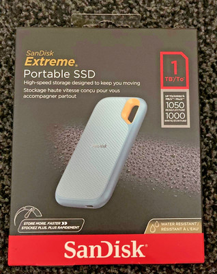 Original SanDisk Extreme Portable SSD 1TB Neu & Versiegelt