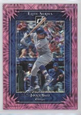 2019 Panini Donruss Elite Series Pink Firework Javier Baez #ES6 03od