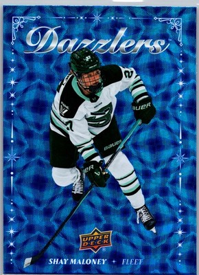 2025-26 Upper Deck PWHL Shay Maloney Dazzlers Blue #DZ-12 Boston Fleet