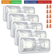 RV Led Lights Interior 12v Volt Fixtures, 1000LM 8W Camper Light For Inside, ...