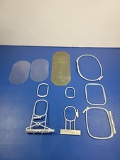 Assorted lot of Embroidery Hoops and Templates