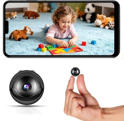2026 WiFi Mini Camera 1080P Hide Cameras, Wireless Indoor Remote Camera, 150° Wi