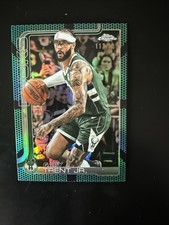 2025-26 Topps Chrome Gary Trent Jr. Aqua Basketball Refractor #/199 Bucks