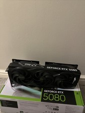 NVIDIA GeForce RTX 5080 PNY OC 16GB Triple Fan Graphics Card