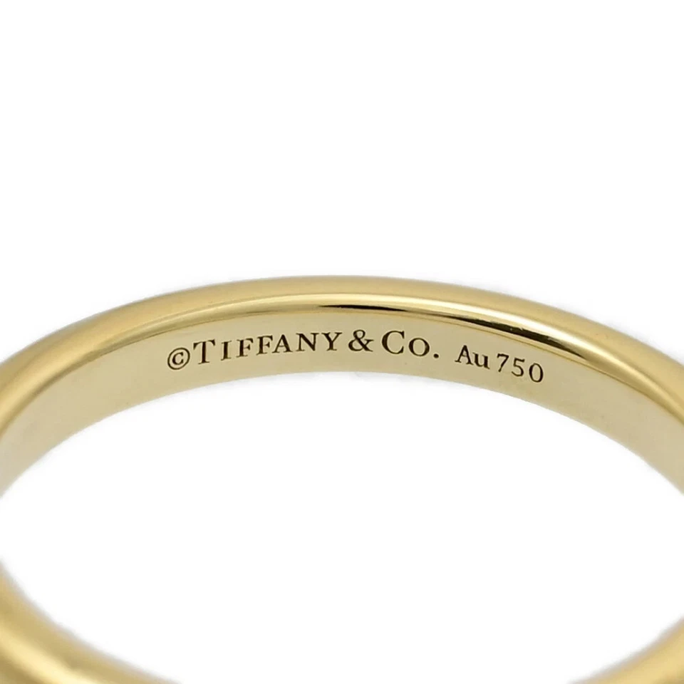 Tiffany & Co. Anillo de diamantes Forever Wedding 0,1 bandas 3 piezas/18K *Klm9285 Foto 4 de 4