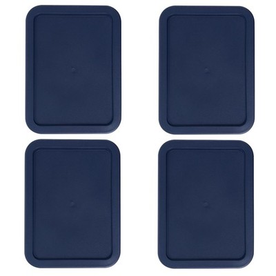 Lids for Pyrex 3-Cup (7.75 x 5.75-Inch) Rectangular Glass Food Storage Contai...