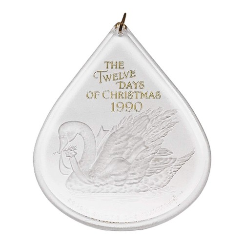 39952 - Seven Swans a Swimming Acrylic 3 1/2" |Pod 1-70|