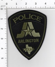 ARLINGTON TEXAS ^^^ (UPDATED 👀)  POLICE COLLECTIBLE EMBROIDERED PATCH