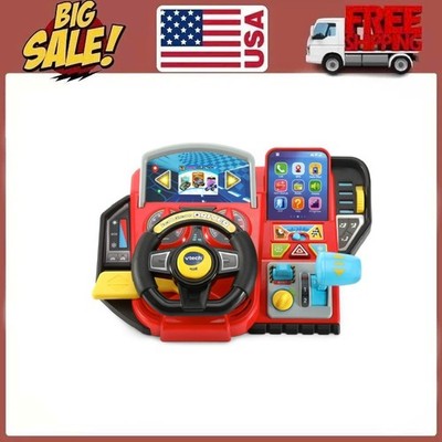 VTech Race & Discover Driver Electronic Baby and Toddler Toys
