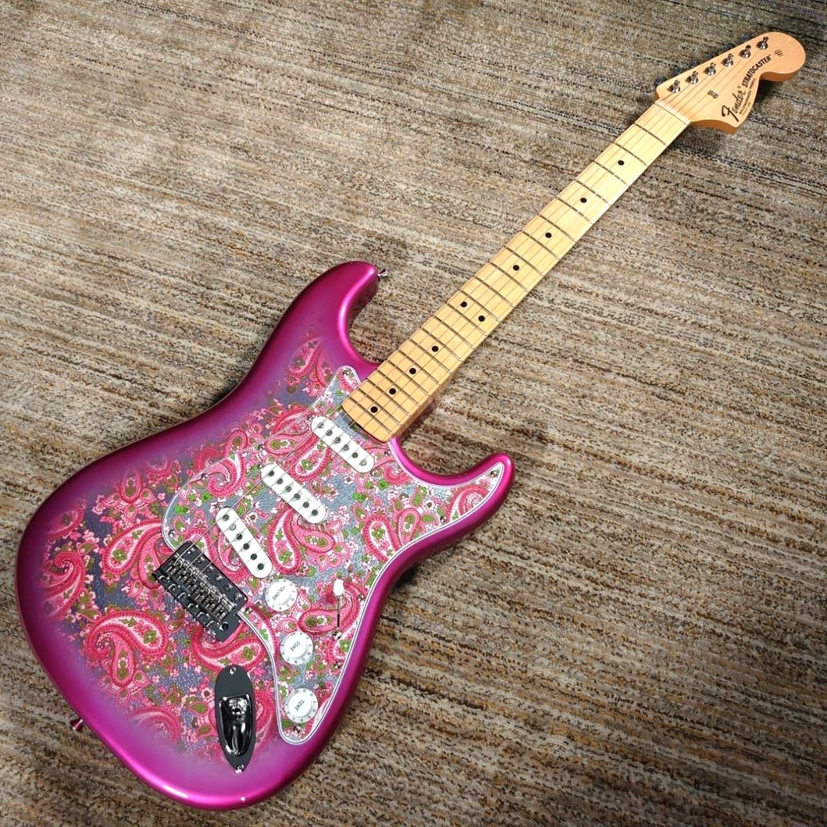 Fender Made in Japan Limited Stratocaster Pink Paisley From JP | eBay