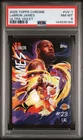 2025 TOPPS CHROME ULTRA VIOLET #UV-1 LEBRON JAMES PSA 8