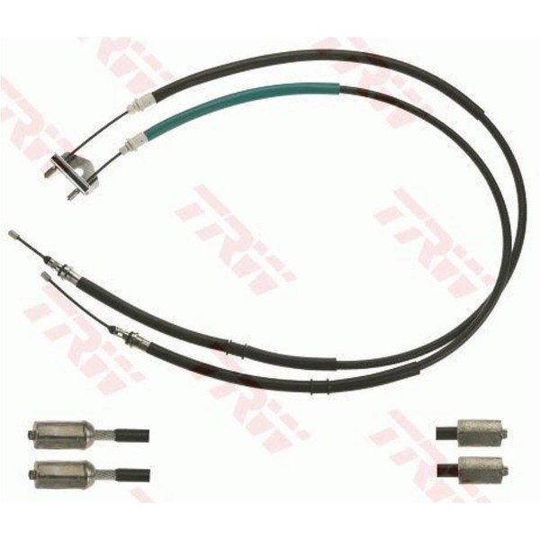 TRW Handbremsseil Bremsseil Hinten Passend FüR Ford Fusion Fiesta V Mazda 2-image