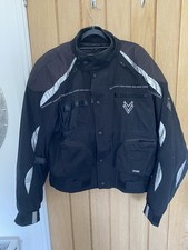 Frank Thomas XL Motorbike Jacket Black Padded