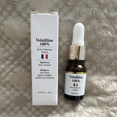 Volufiline 100% Anti-Aging Serum 0.33 fl oz for Face & Eyes Wrinkles