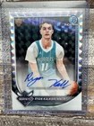 2025-26 Bowman #BCA-RK Ryan Kalkbrenner Geometric Chrome Autographs. RC Hornets