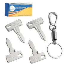 4 Pack Ignition Keys, Golf Cart Keys Replacement for Club Car DS 1982-up,