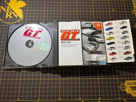 Sega GT Homologation Special Dreamcast Japanese Complete W/Manual Technical Book