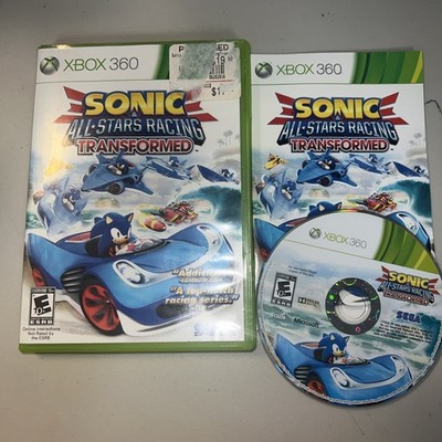 Xbox 360 Sonic All Stars Racing Transformed Rated E10+