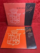 Barn Find Original 1938 Cadillac Sixty Sales Brochure Folder
