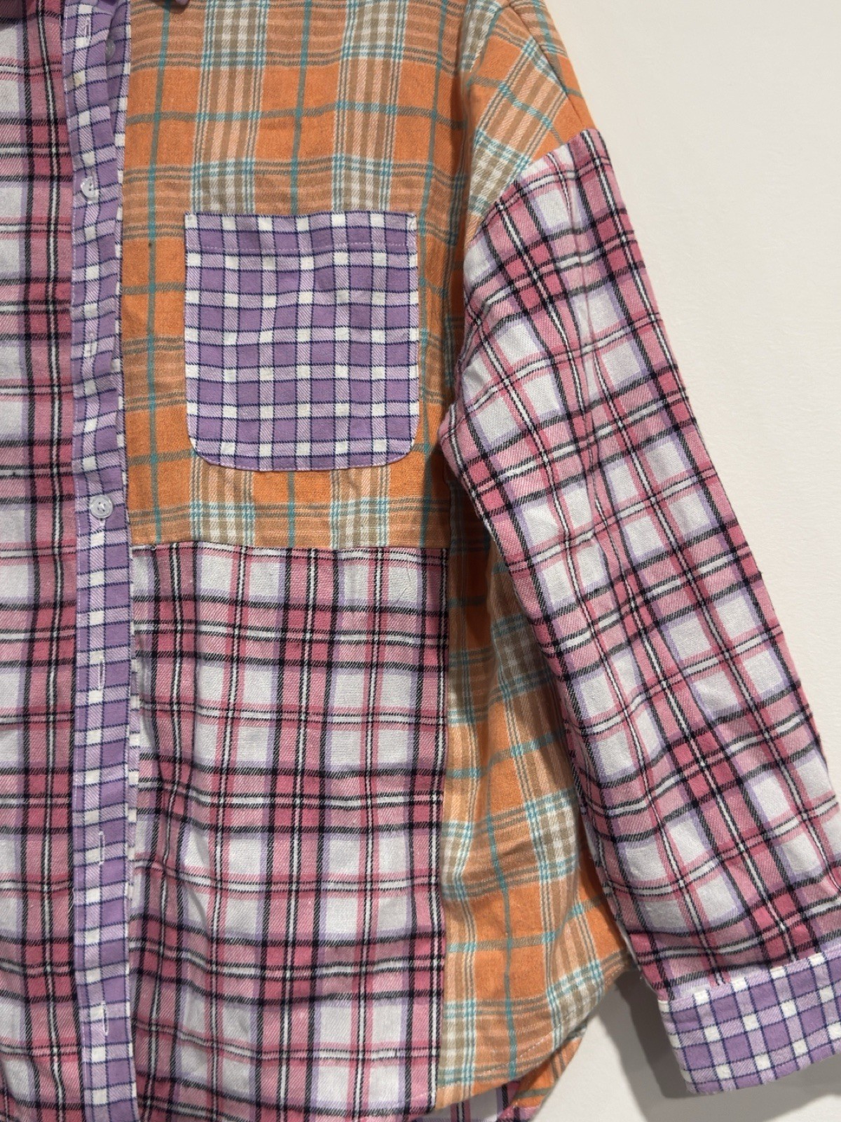 Better Be Women’s Patchwork Plaid Button-Down Shi… - image 10