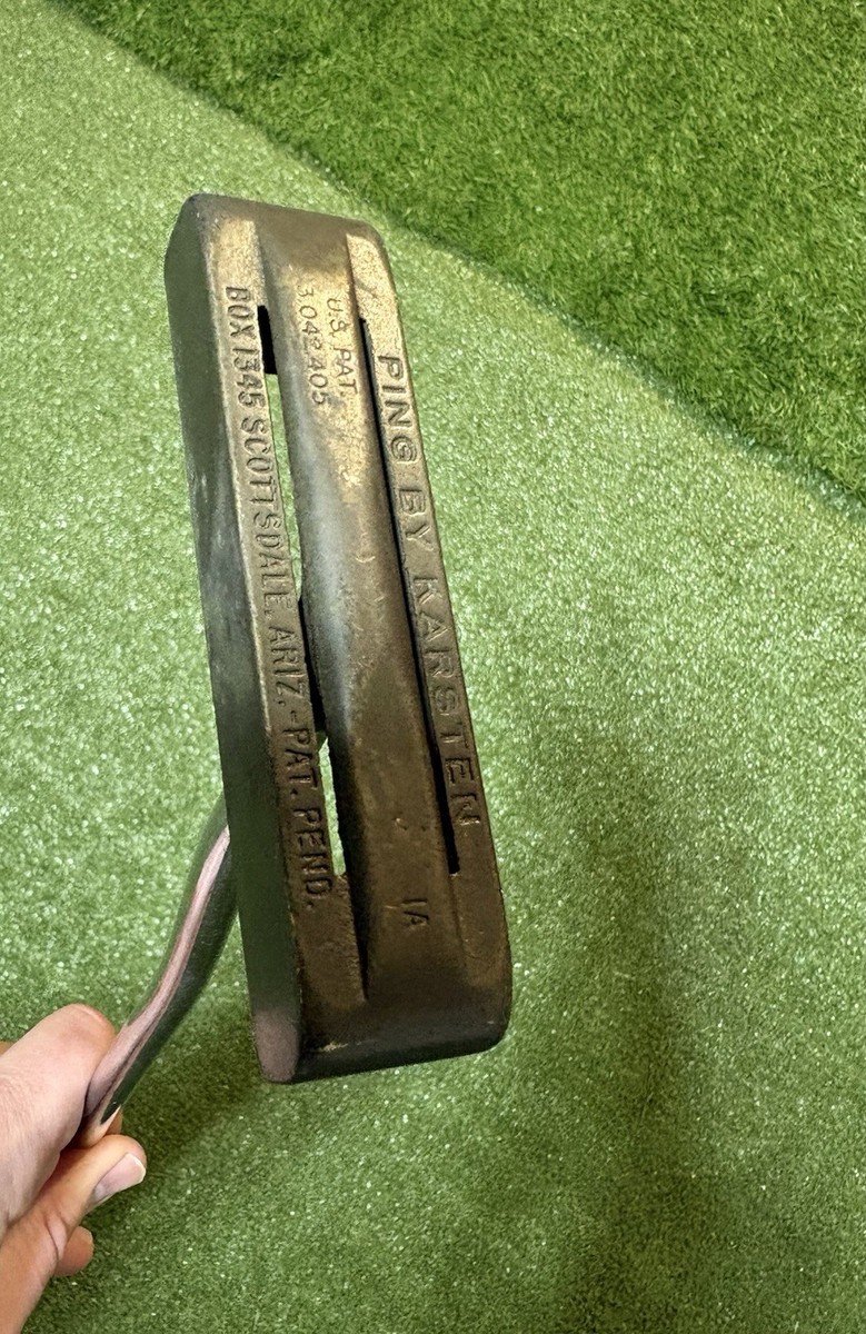 RARE Ping 1A Karsten Vintage Putter Scottsdale AZ Pat. Pending Pro