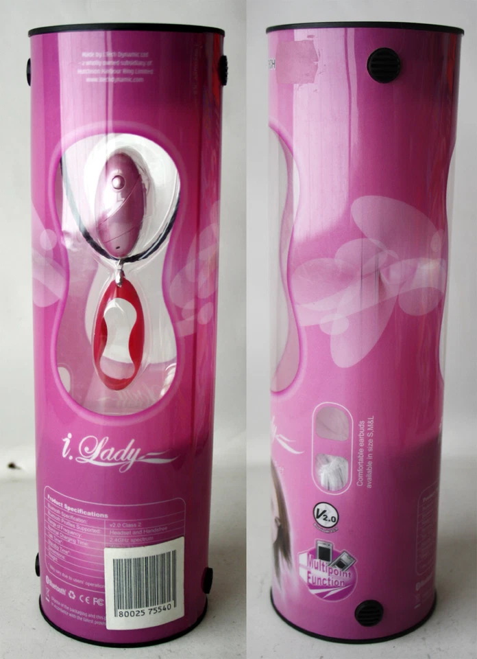 RARO AURICULAR BLUETOOTH I.TECH I.LADY ¡NUEVO COMO NUEVO! Foto 2 de 4