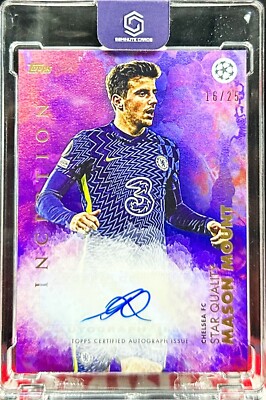 2021-22 Topps Inception Chelsea Star Quality Mason Mount Auto 