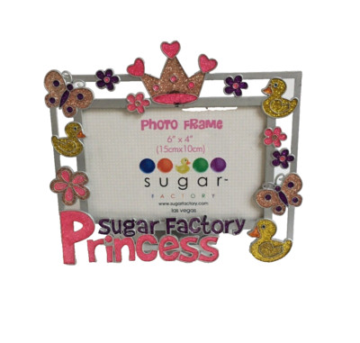 Sugar Factory PRINCESS Photo Frame Holds 6'' X 4'' Photo H-462