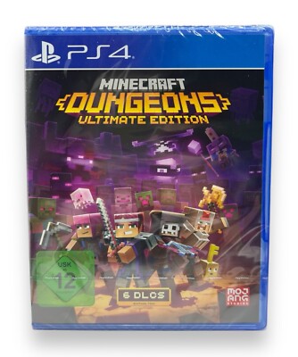 Minecraft Dungeons-Ultimate Edition (Sony PlayStation 4, 2021) - NEU & OVP
