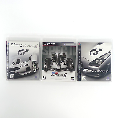 Lot 11 PS1 PS2 PS3 Gran Turismo 1 2 3 4 5 6 Set Sony PlayStation Limited  History