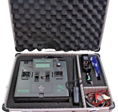 Multiplex Profi MC4000 Microcomputer FM-PPM/PCM ICOM -IC-R2 Radio Control System